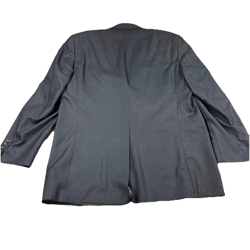 Lauren Ralph Lauren 44L 38x31 Wool Suit Charcoal Gray 2 Button Made Canada - Picture 9 of 15